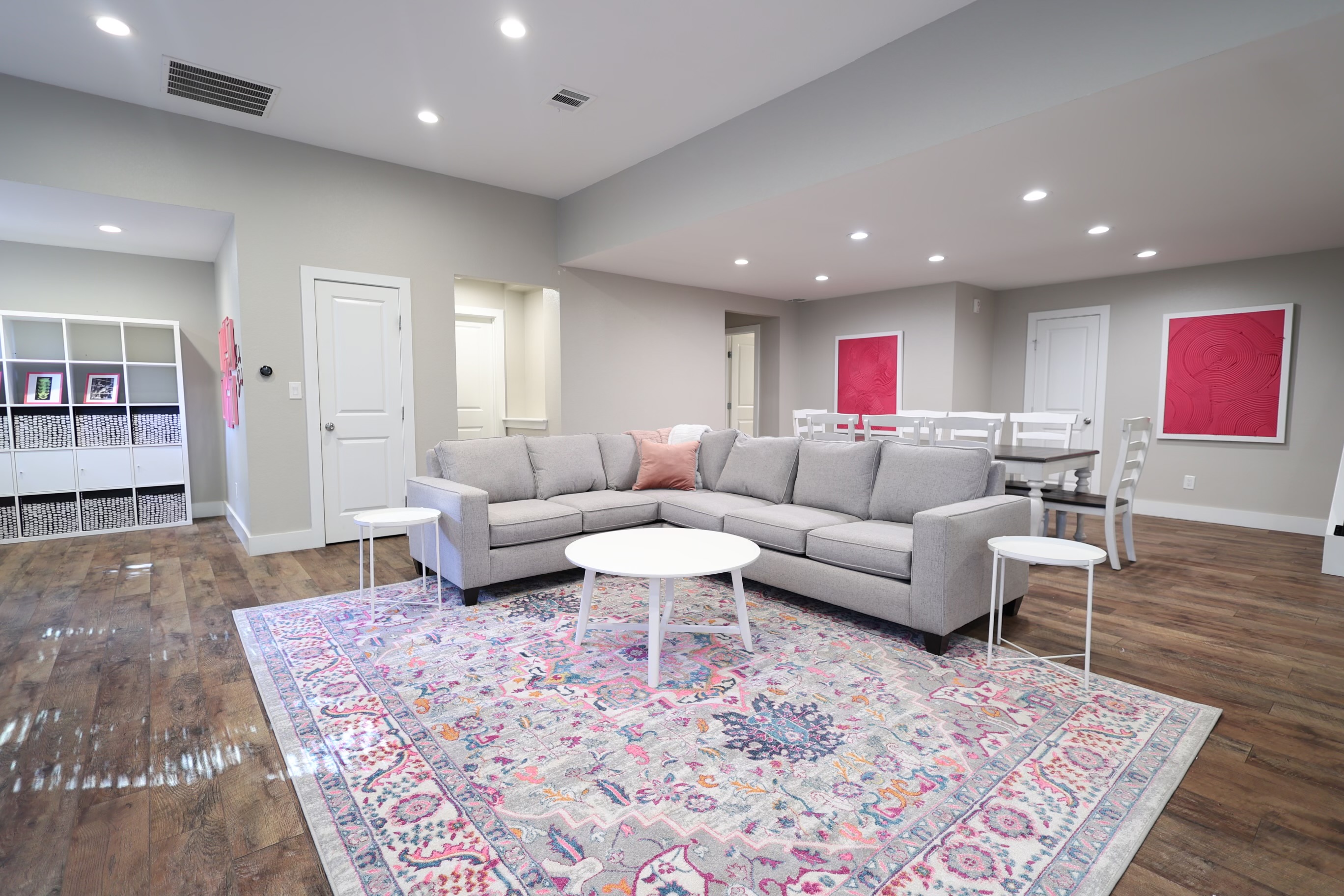 Women’s sober living living room